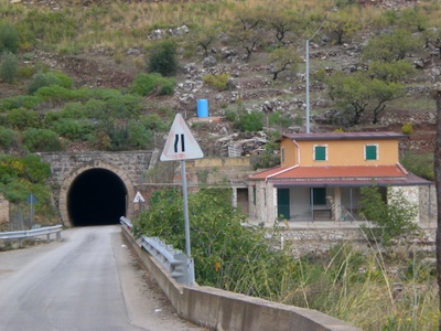 A tunnel.